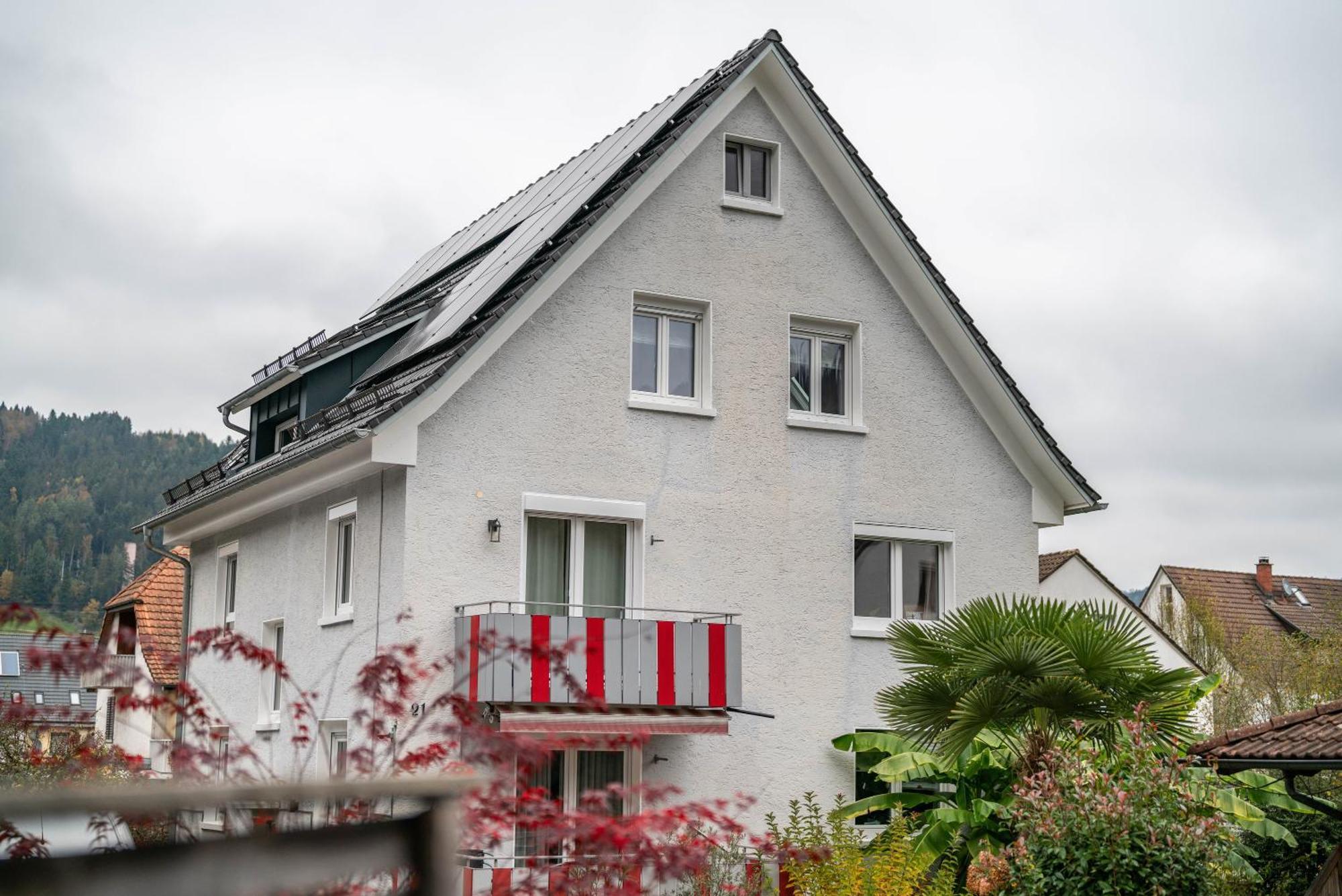 Ferienwohnung Burgblick 豪萨赫 外观 照片
